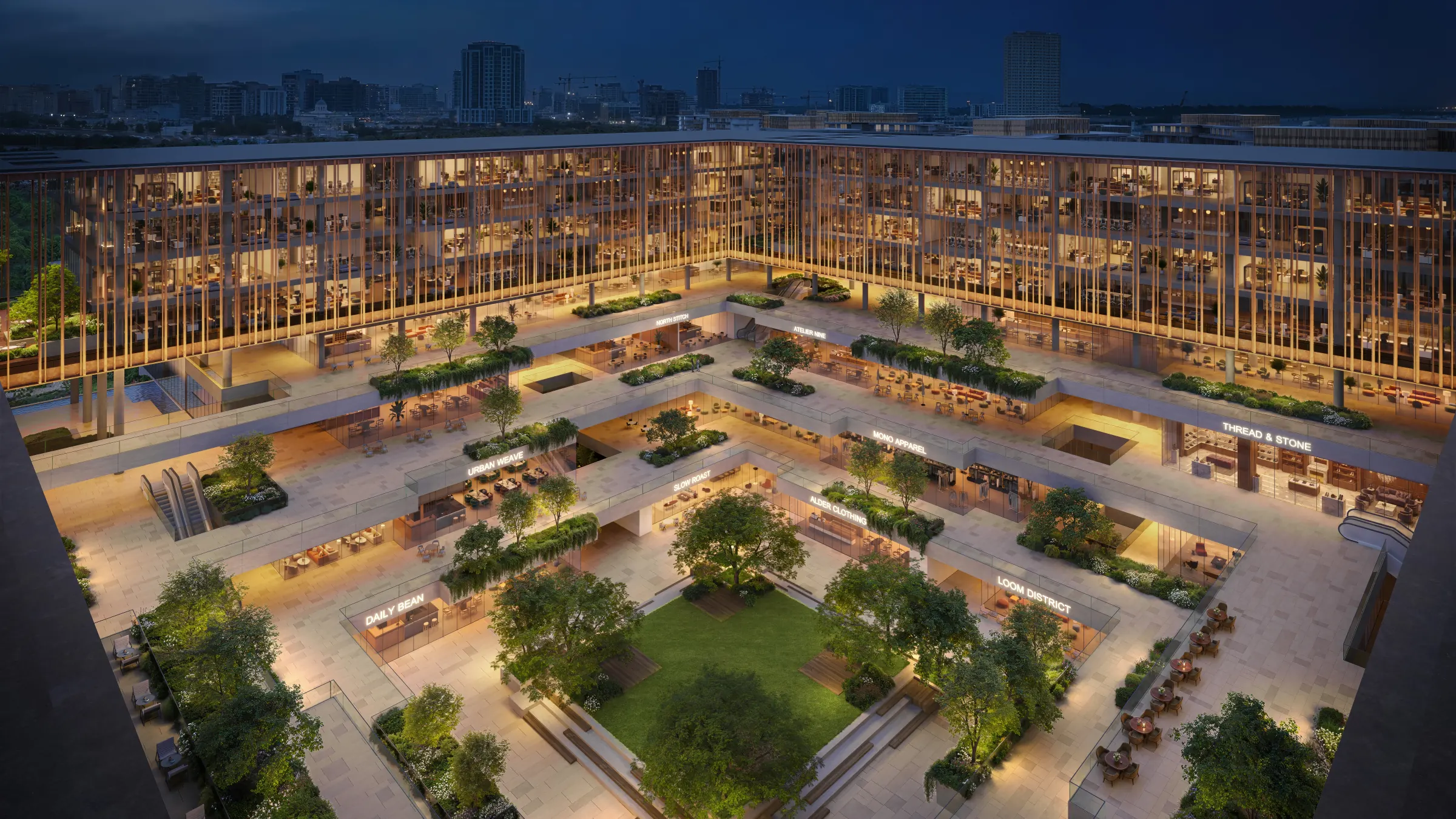 The Yards Plaza By Beyond — Dubailand